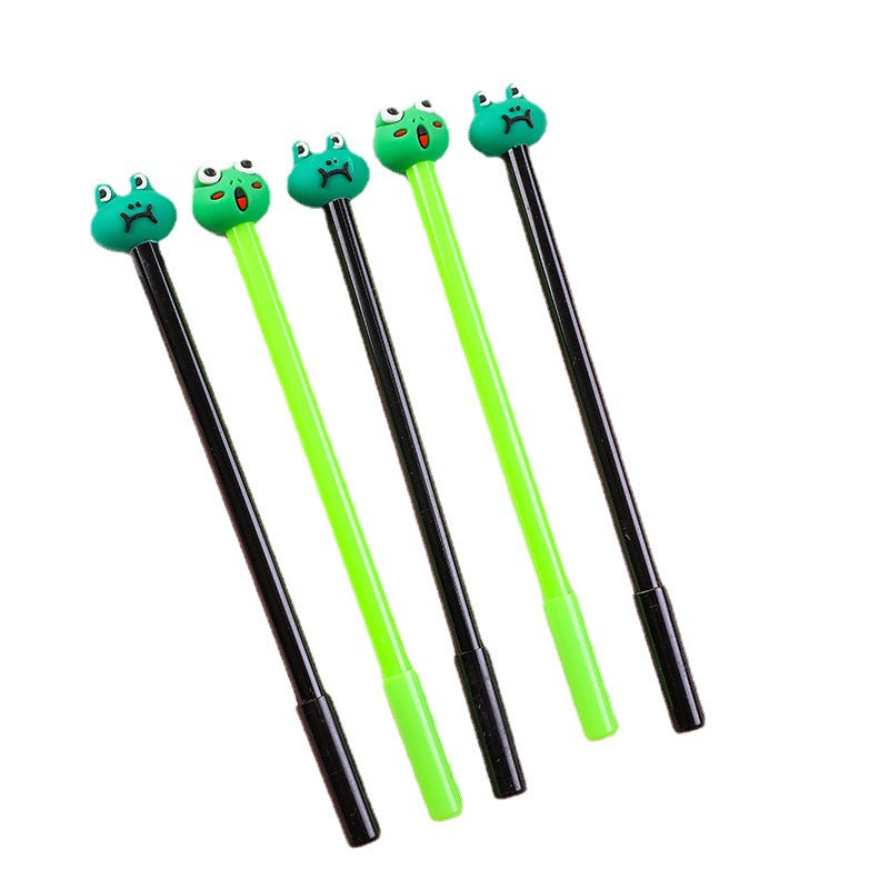 Wholesale Plastic Frog Three-dimensional Gel Pen